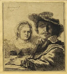 Autorretrato con Saskia